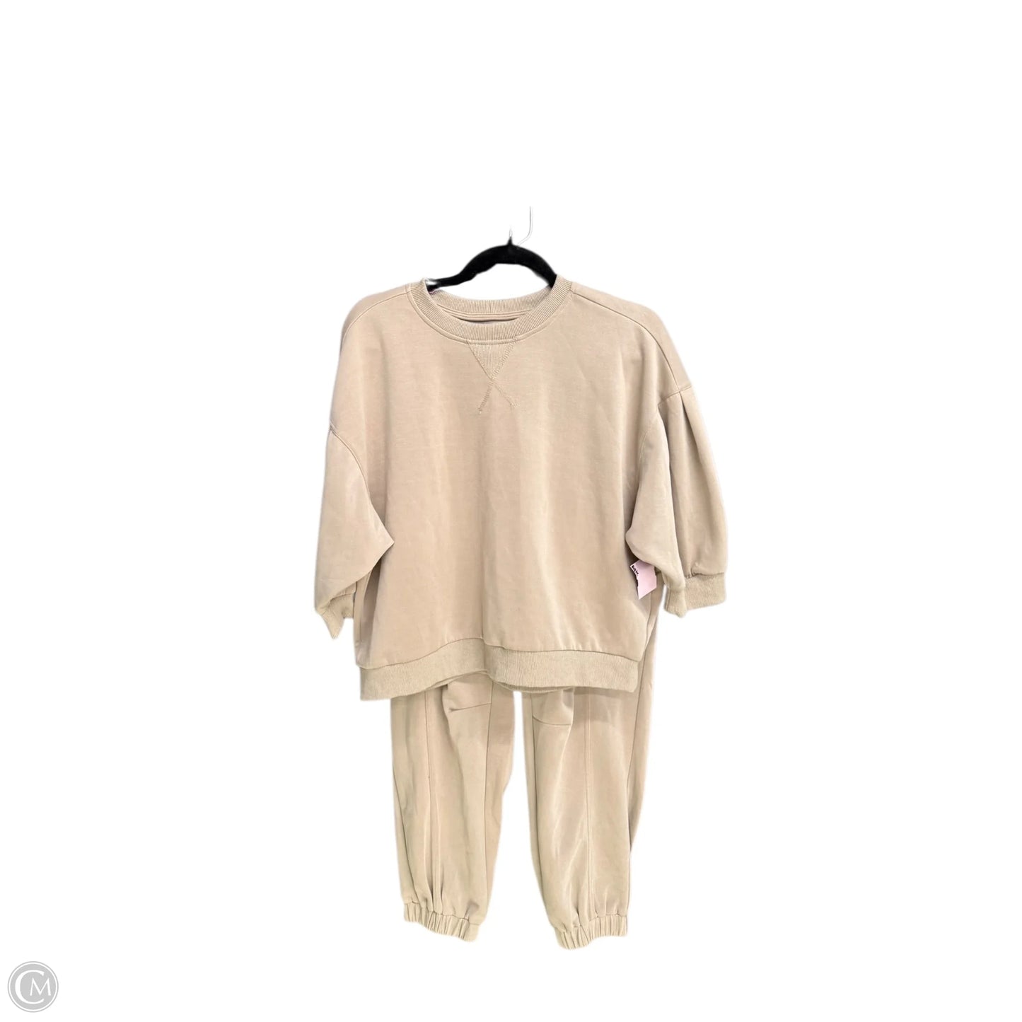 Pants Set 2pc By Umgee In Beige, Size: S