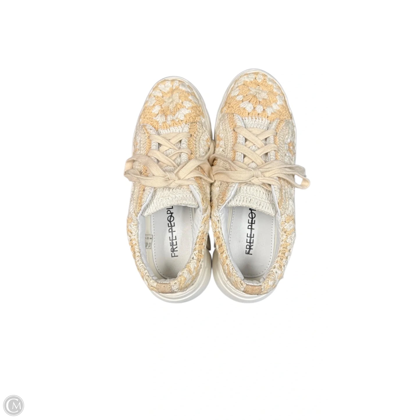 Shoes Sneakers By Free People In Cream, Size: 9