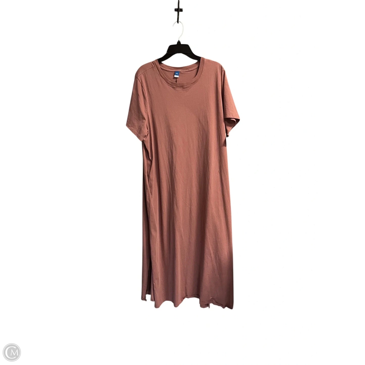 Dress Casual Maxi By Old Navy In Brown, Size: 2x