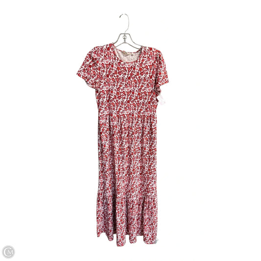 Dress Casual Maxi By Boden In Red, Size: S
