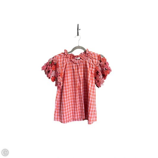 Top Short Sleeve By Thml In Multi-colored, Size: Xs