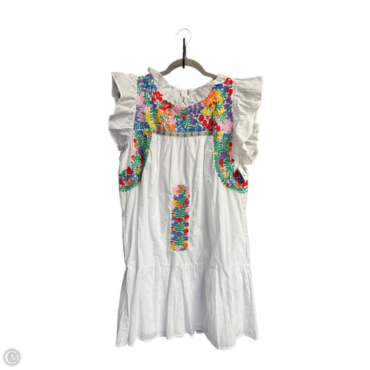 Dress Casual Short By Clothes Mentor In White, Size: L