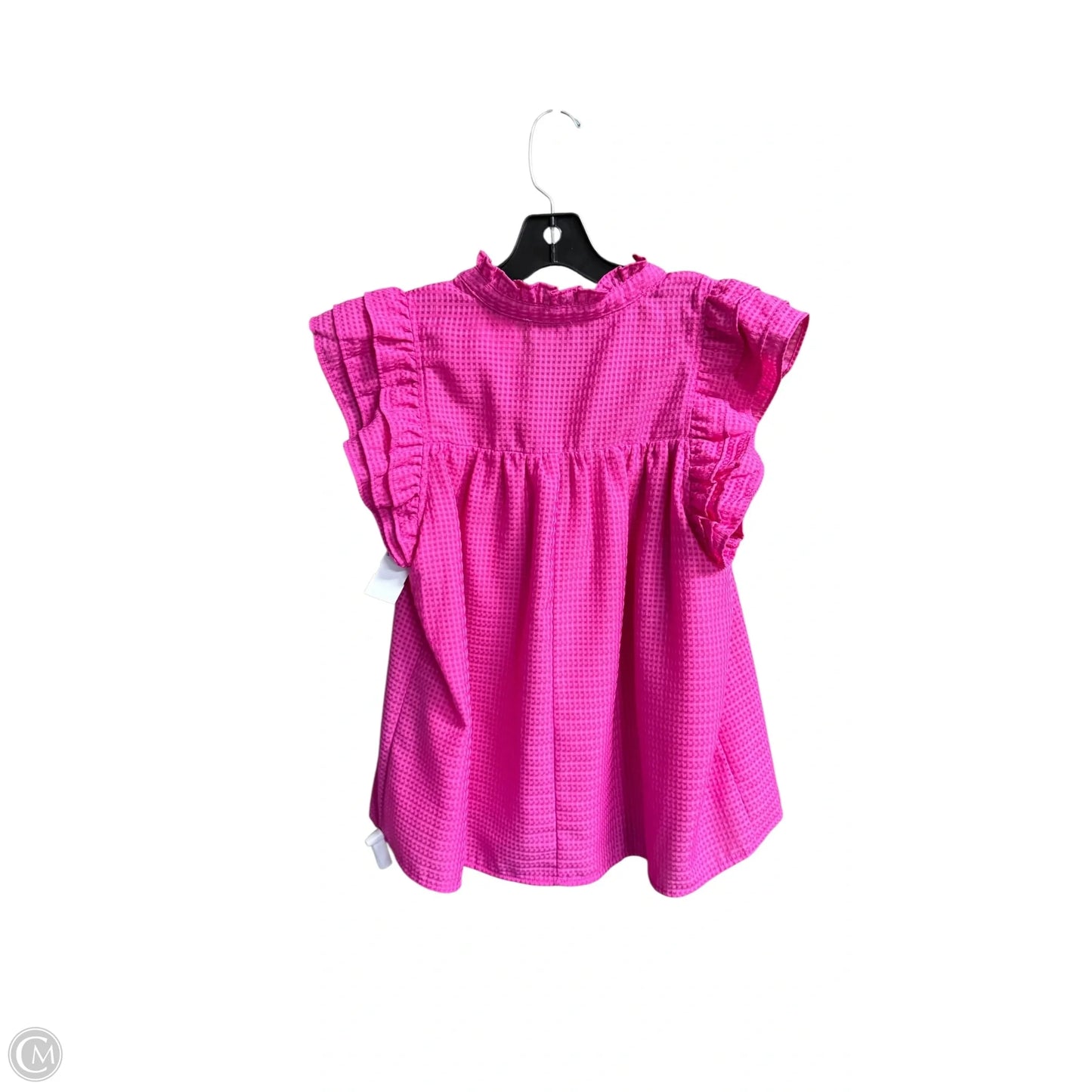 Top Short Sleeve By Umgee In Pink, Size: S