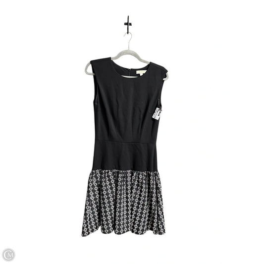 Dress Casual Midi By Clothes Mentor In Black & White, Size: S