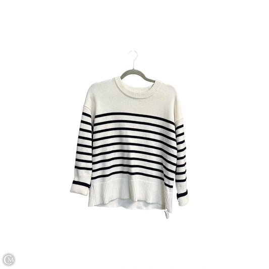 Sweater By Philosophy In Striped Pattern, Size: M
