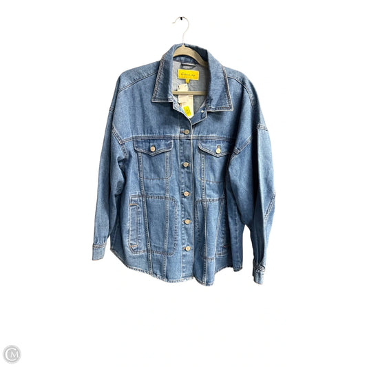 Jacket Denim By Circus By Sam Edelman In Blue Denim, Size: L