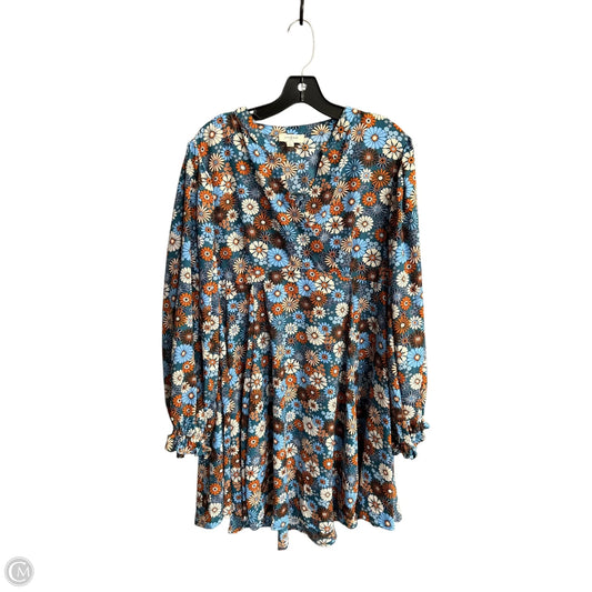 Dress Casual Midi By Umgee In Floral Print, Size: L