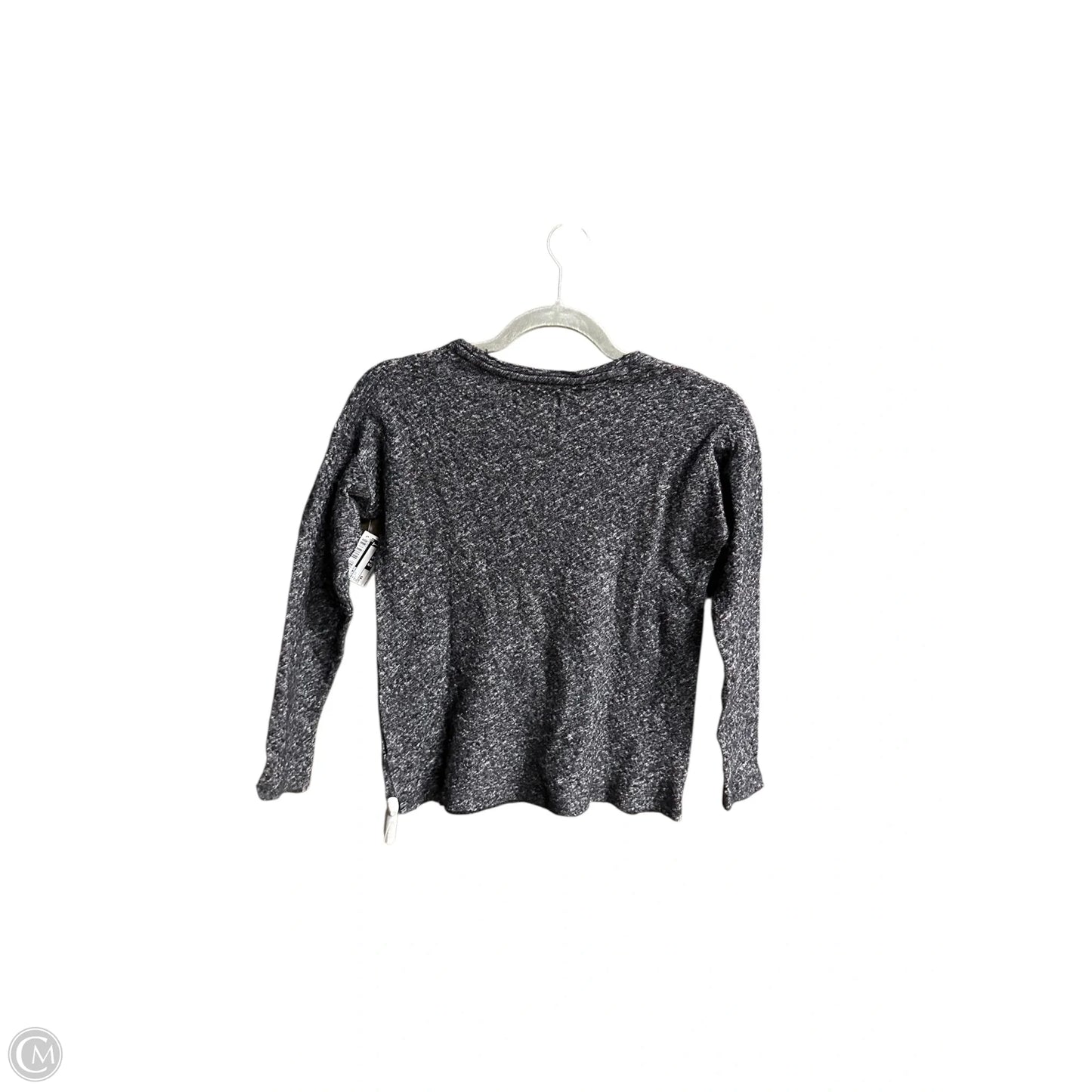 Top Long Sleeve By Everlane In Grey, Size: Xs