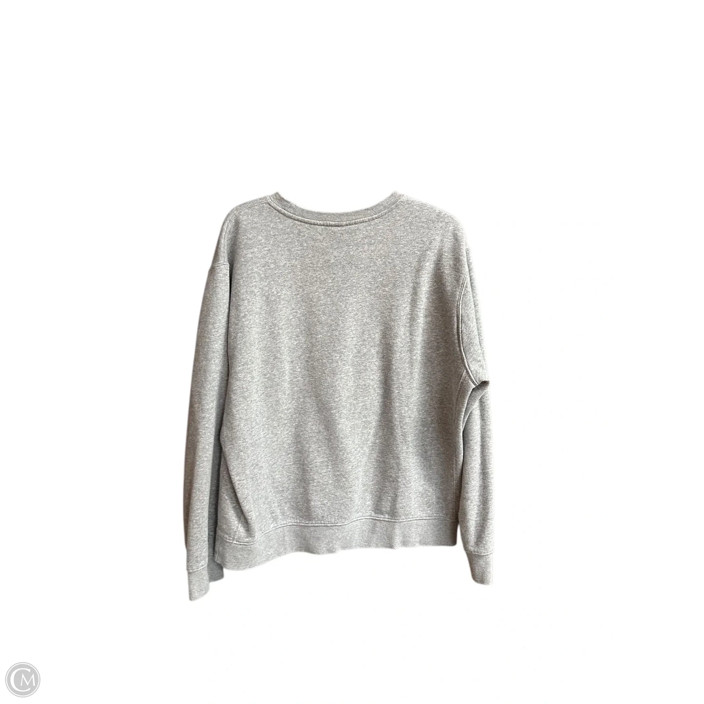 Sweater By Nike In Grey, Size: M