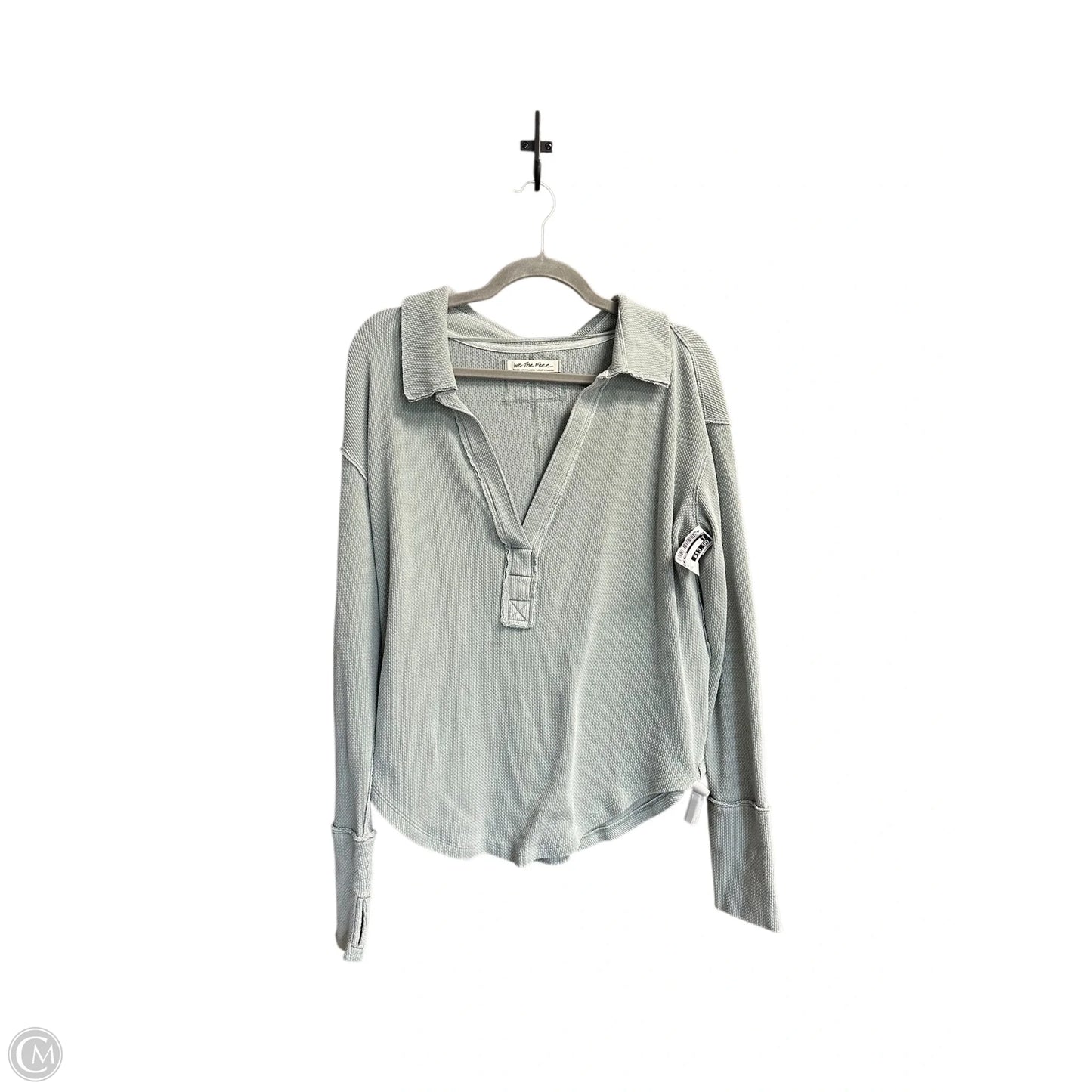 Top Long Sleeve By We The Free In Green, Size: S