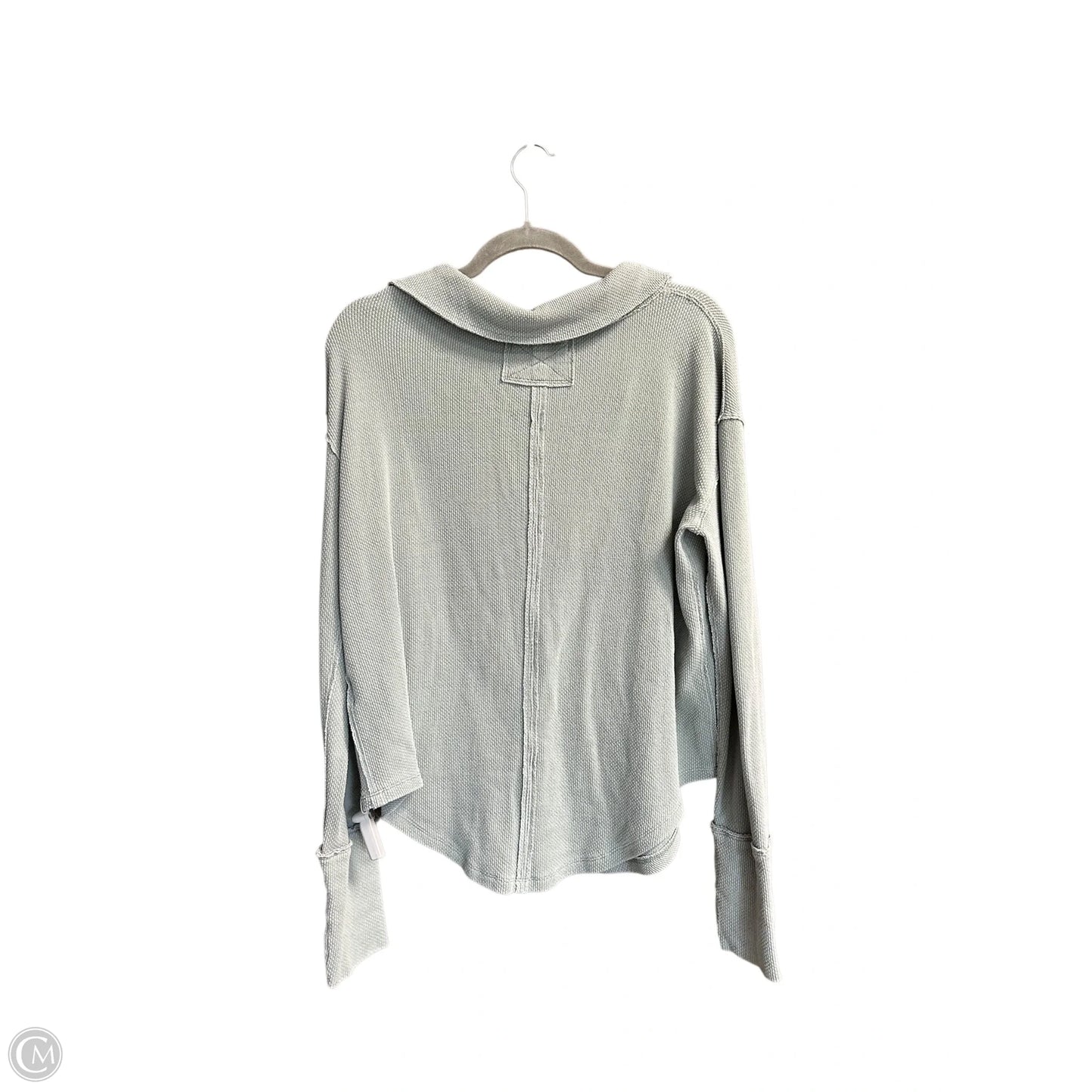 Top Long Sleeve By We The Free In Green, Size: S