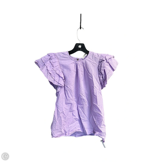 Top Short Sleeve By Marie Oliver In Green, Size: Xs
