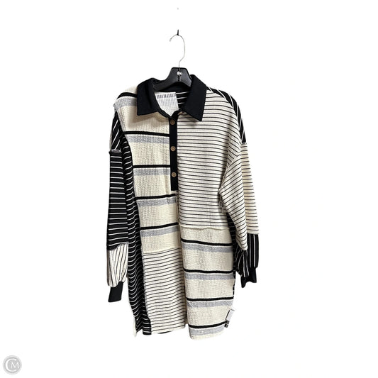 Dress Casual Short By Clothes Mentor In Striped Pattern, Size: L