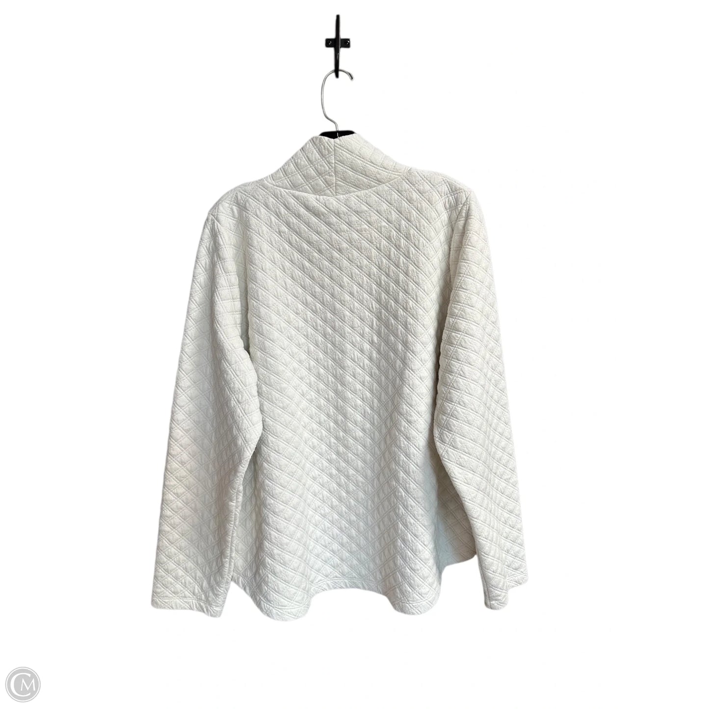 Top Long Sleeve By J. Crew In White, Size: Xl