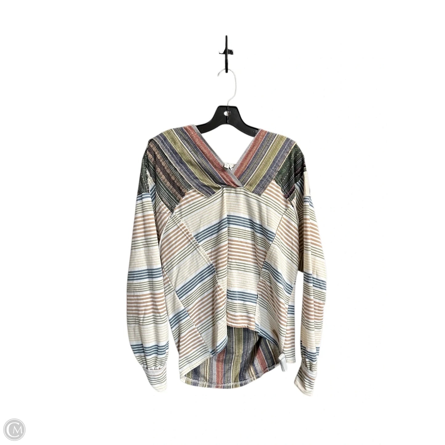 Sweatshirt Hoodie By Bke In Multi-colored, Size: Xs