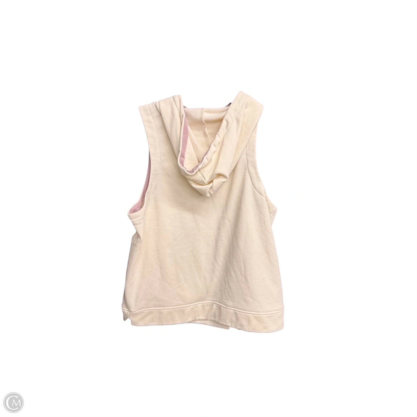 Athletic Tank Top By Nobull In Cream & Purple, Size: S