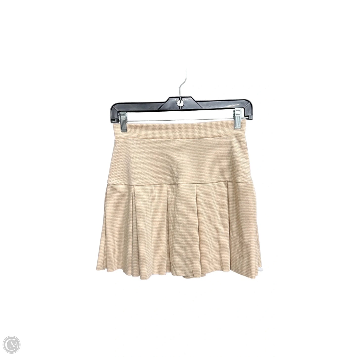 Skirt Mini & Short By Blue Blush In Checkered Pattern, Size: 4