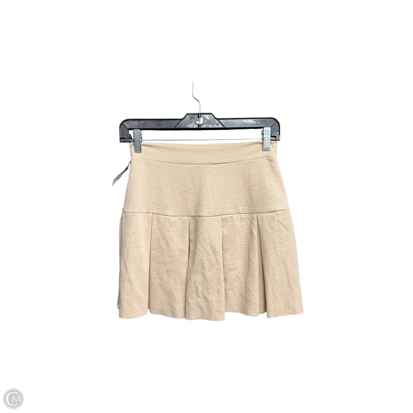 Skirt Mini & Short By Blue Blush In Checkered Pattern, Size: 4