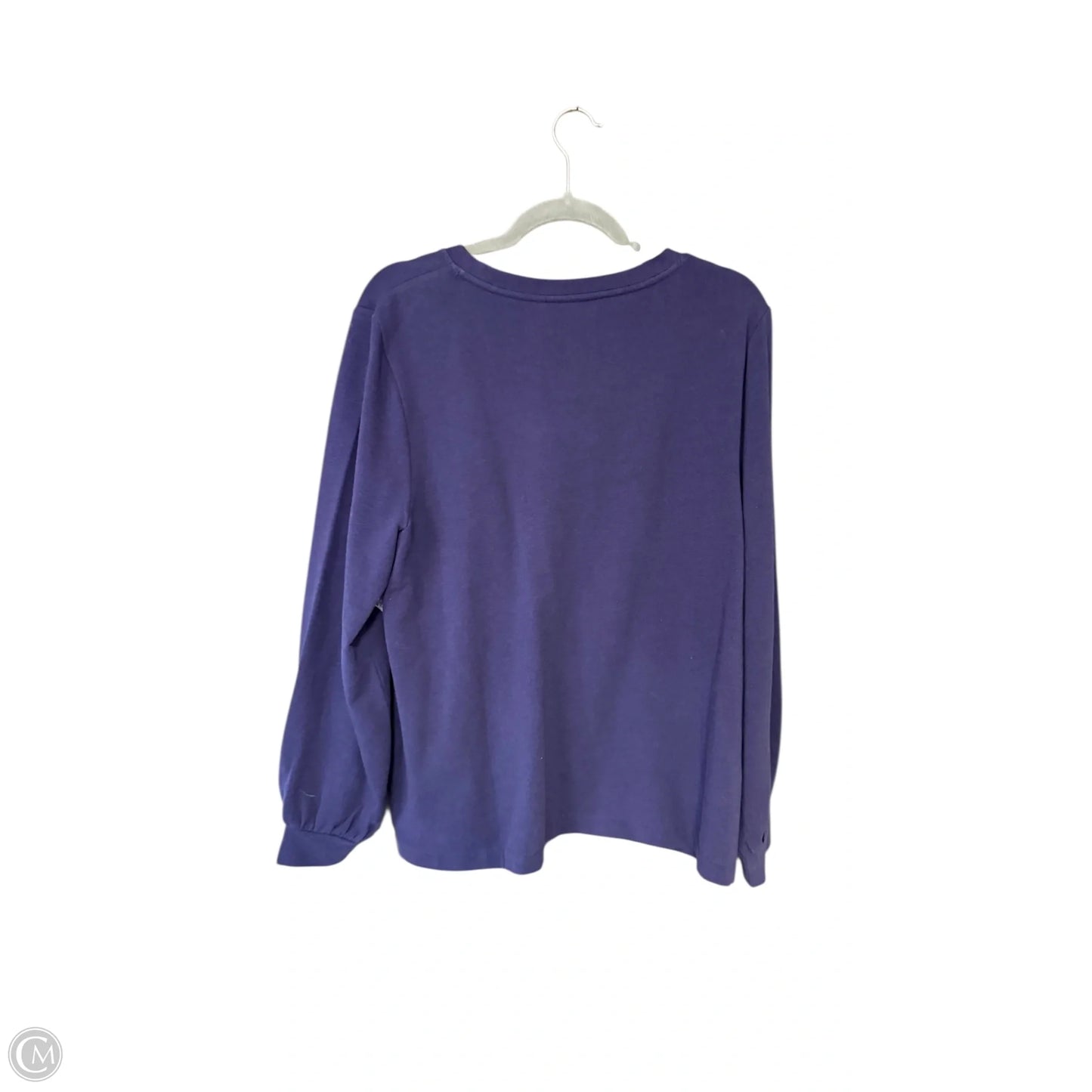 Top Long Sleeve By Chicos In Purple, Size: 2