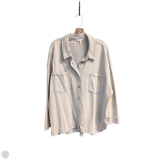 Top Long Sleeve By Maurices In Blue, Size: Xl