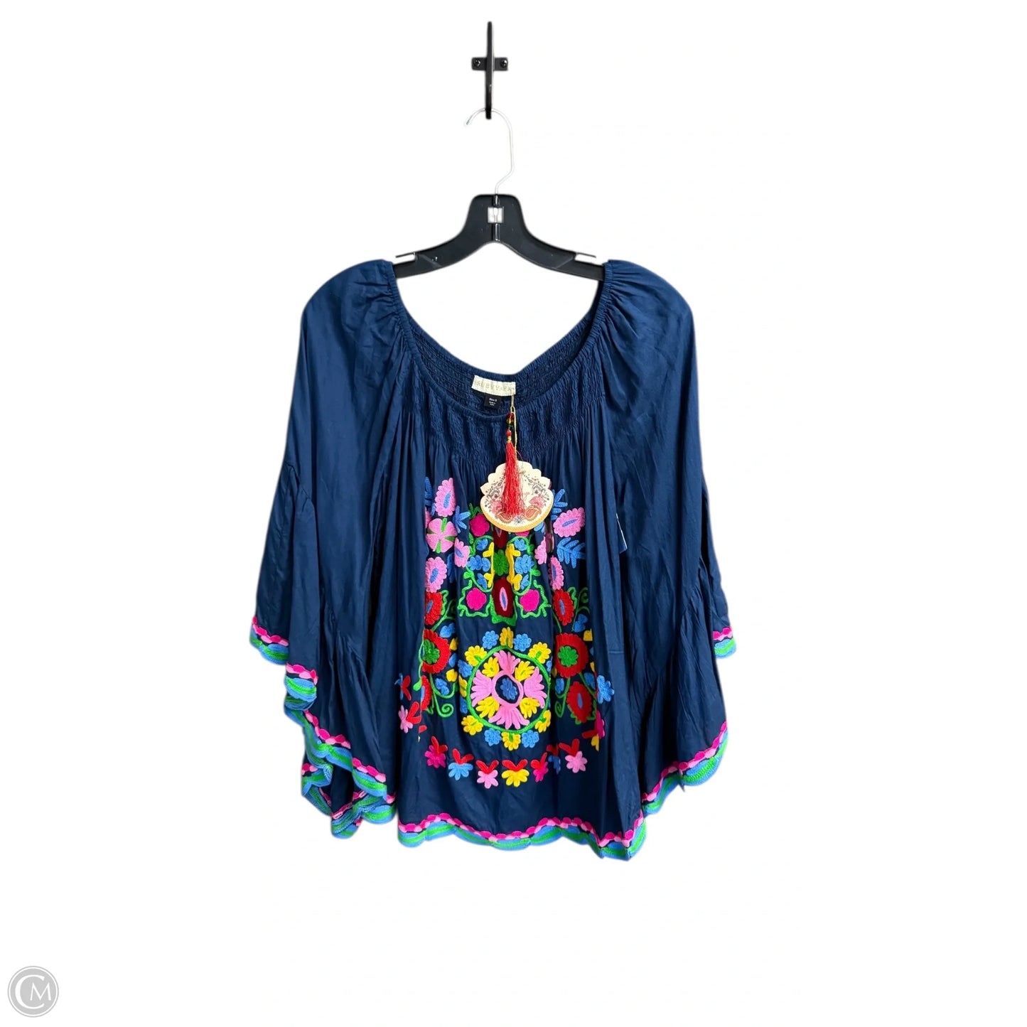 Top Long Sleeve By Clothes Mentor In Multi-colored, Size: S