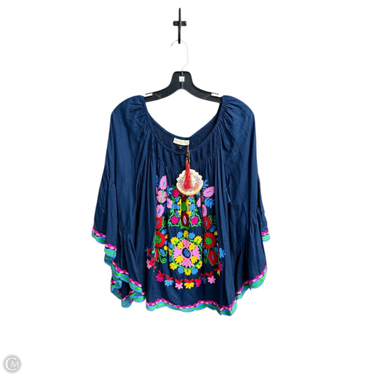 Top Long Sleeve By Clothes Mentor In Multi-colored, Size: S