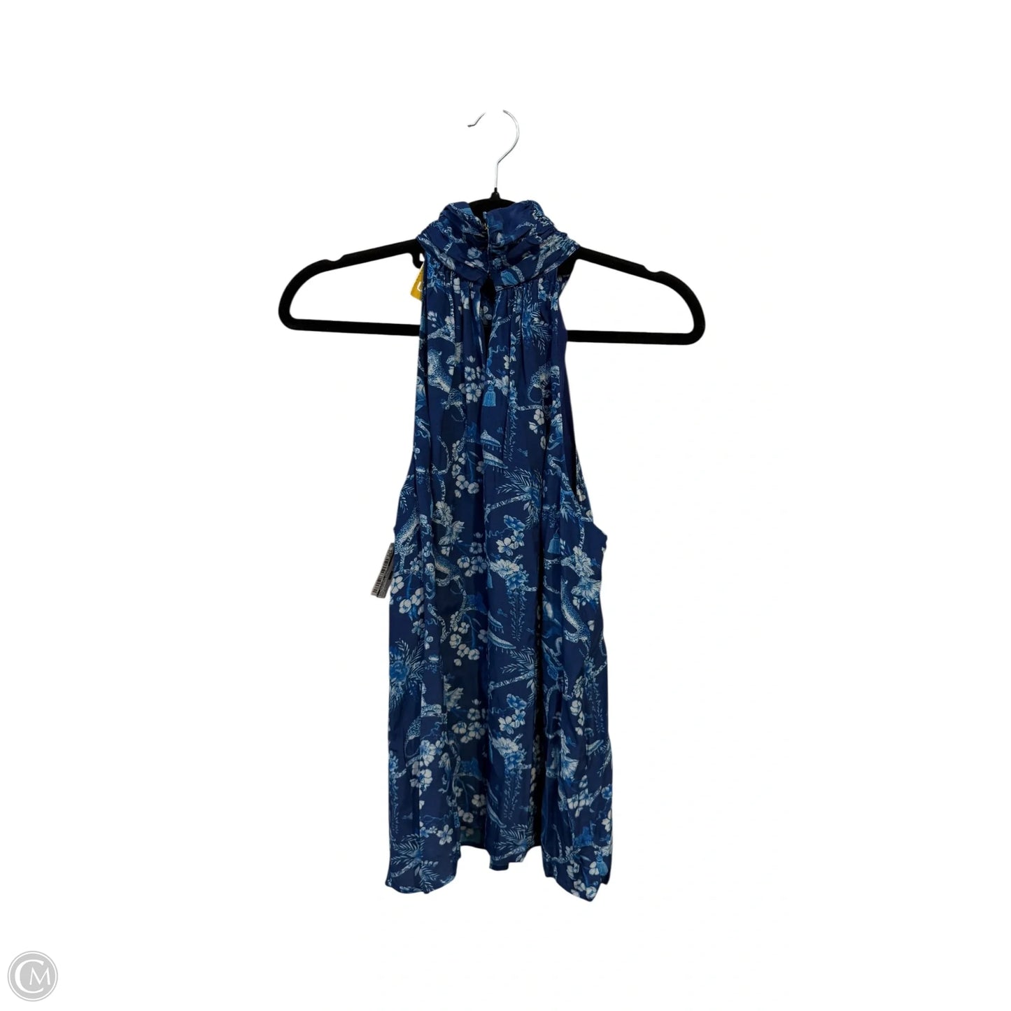 Top Sleeveless By Clothes Mentor In Blue, Size: S