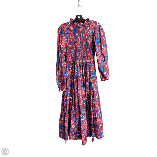 Dress Casual Maxi By Karlie In Floral Print, Size: L