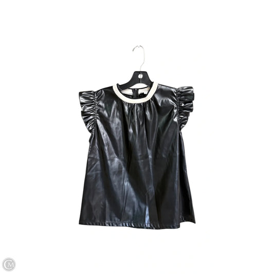 Top Sleeveless By Thml In Black, Size: S