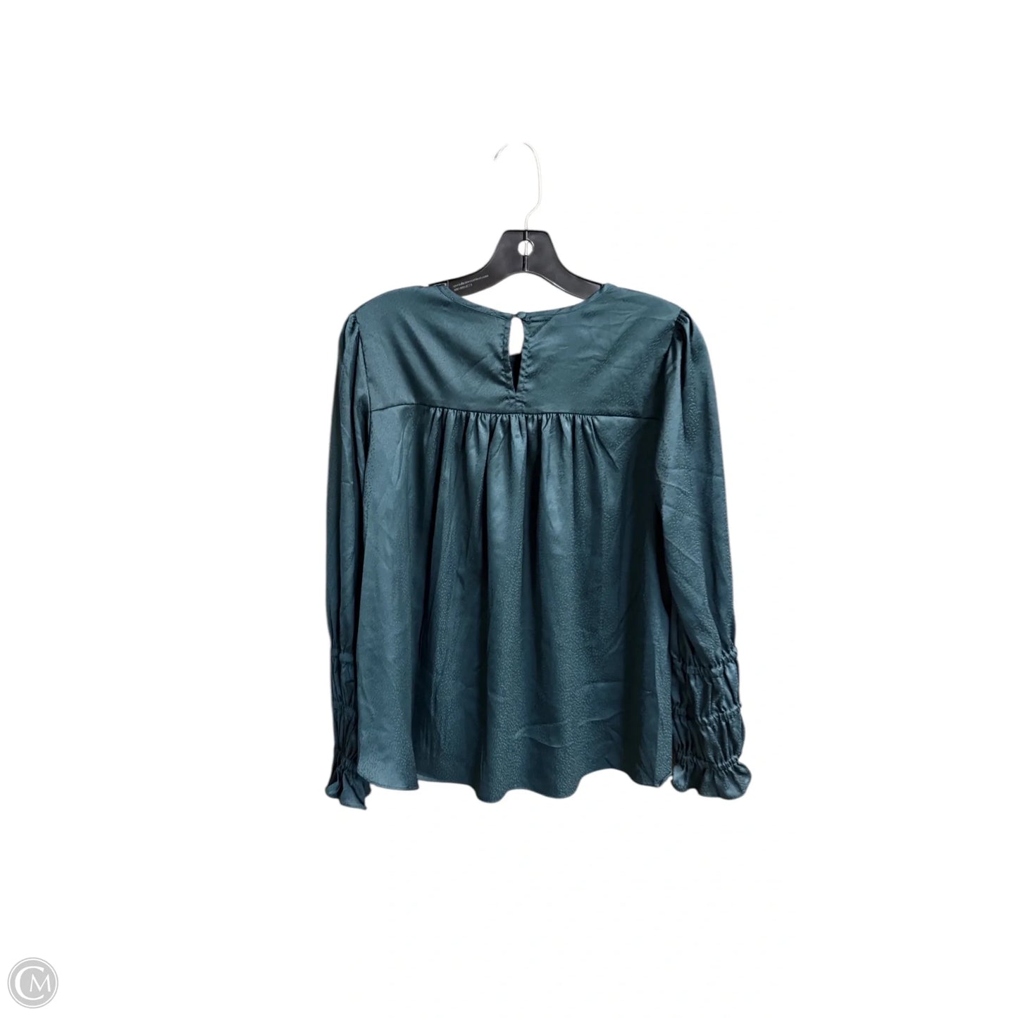 Top Long Sleeve By Thml In Green, Size: S
