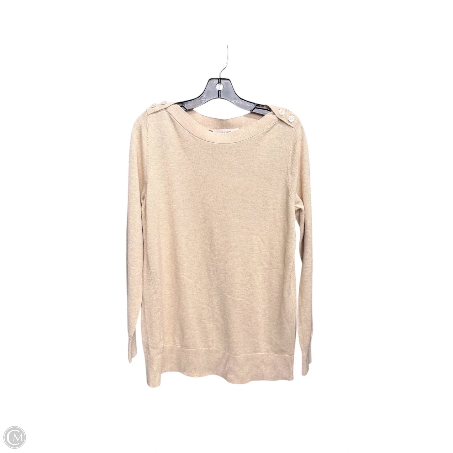 Sweater By Loft In Beige, Size: M