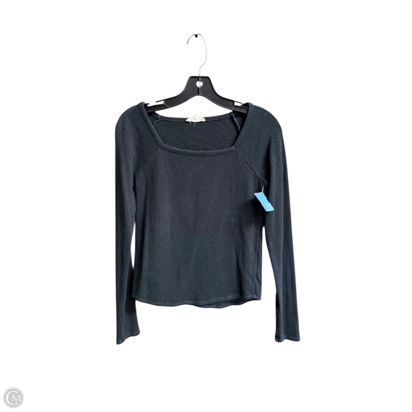 Top Long Sleeve By Madewell In Black, Size: S