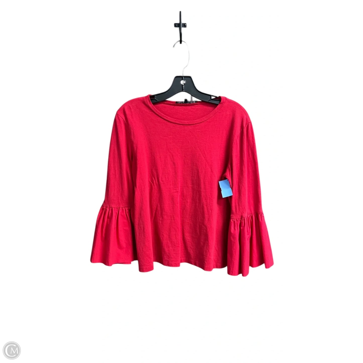 Top Long Sleeve By English Factory In Red, Size: S