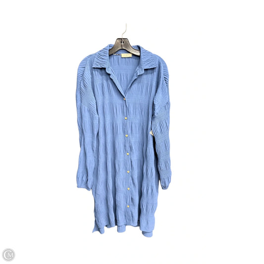 Dress Casual Midi By Umgee In Blue, Size: M