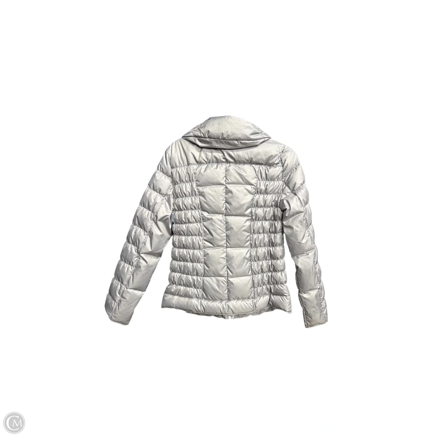 Jacket Puffer & Quilted By Kenneth Cole In Grey, Size: S