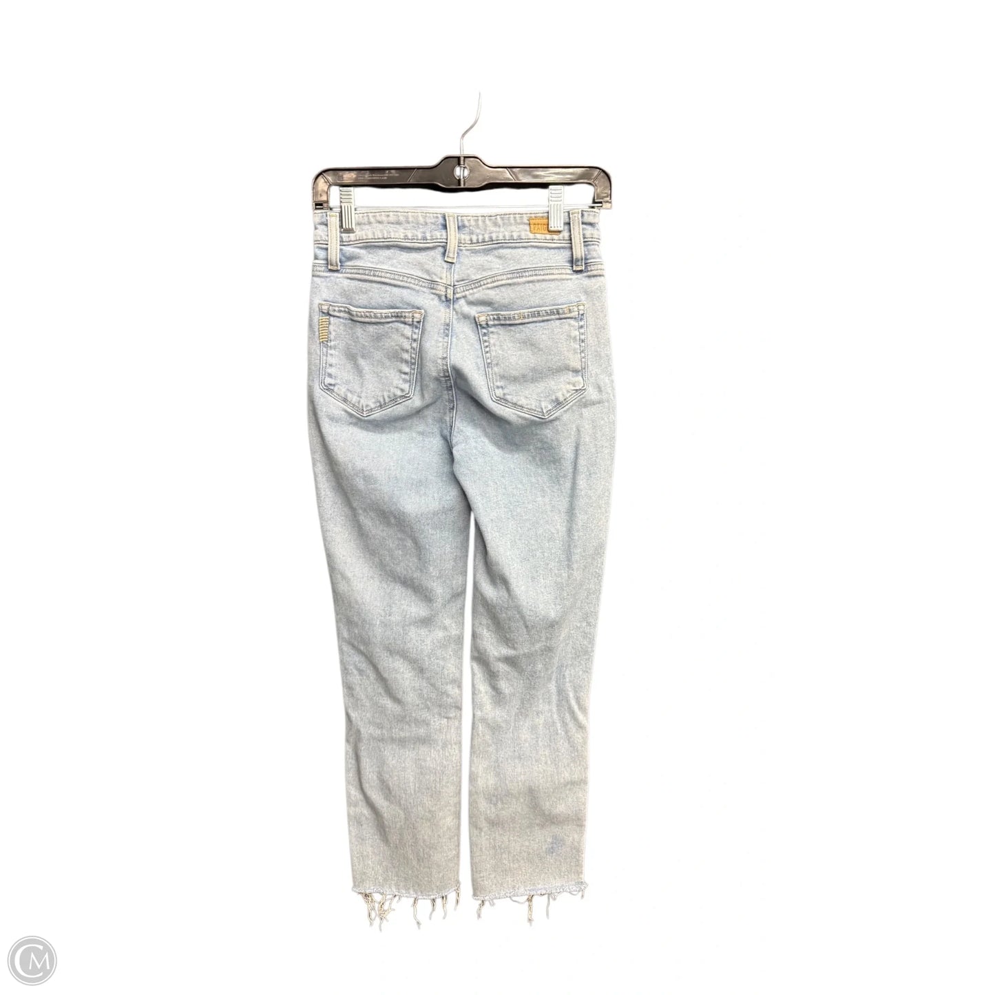 Jeans Straight By Paige In Blue Denim, Size: 2