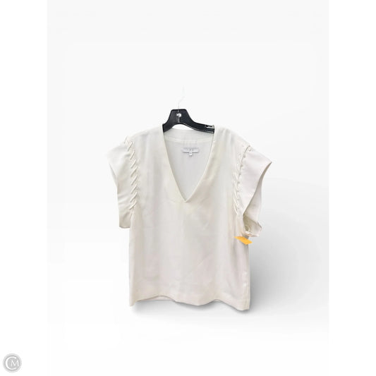 Top Sleeveless By Clothes Mentor In White, Size: S