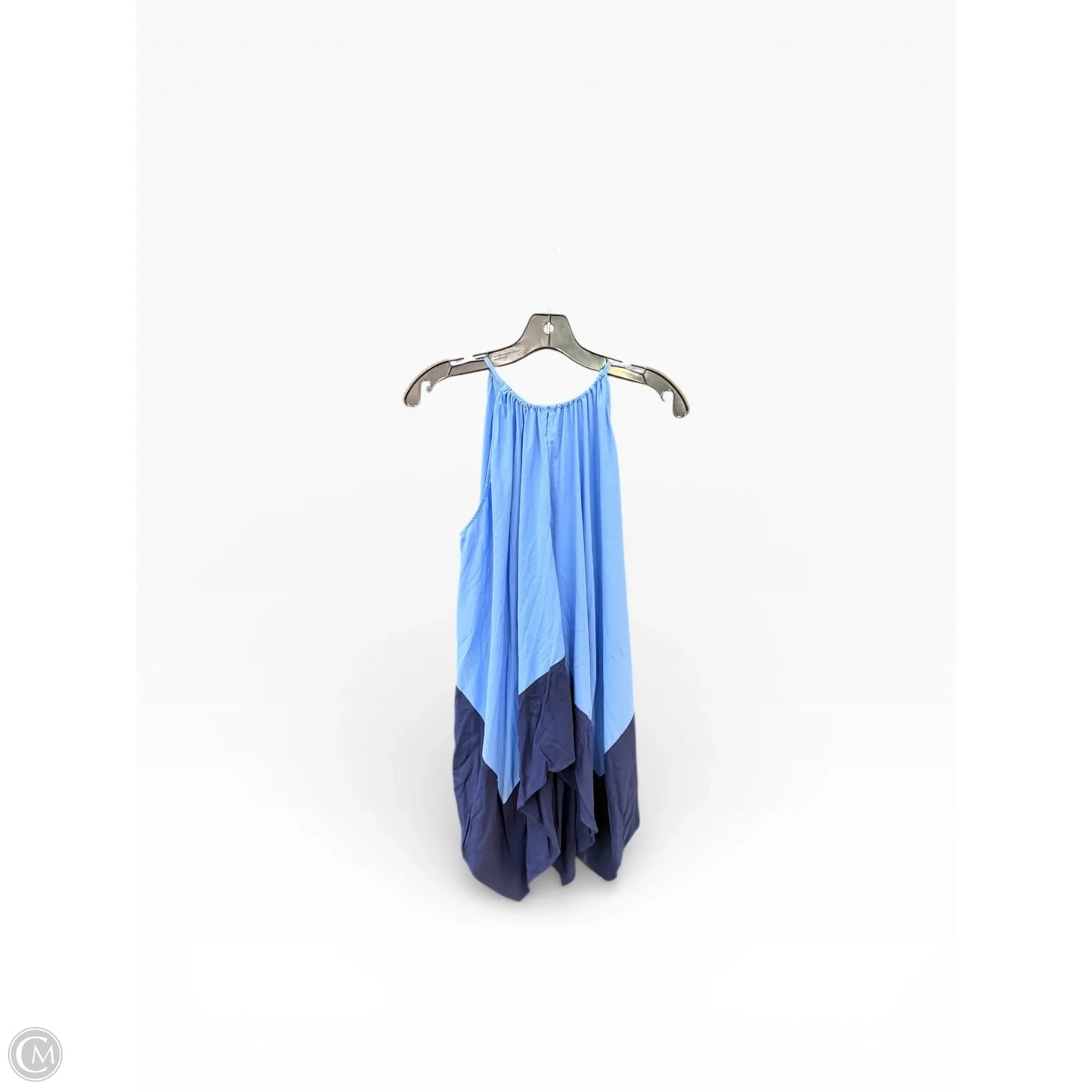 Tunic Designer By Halston In Blue, Size: M