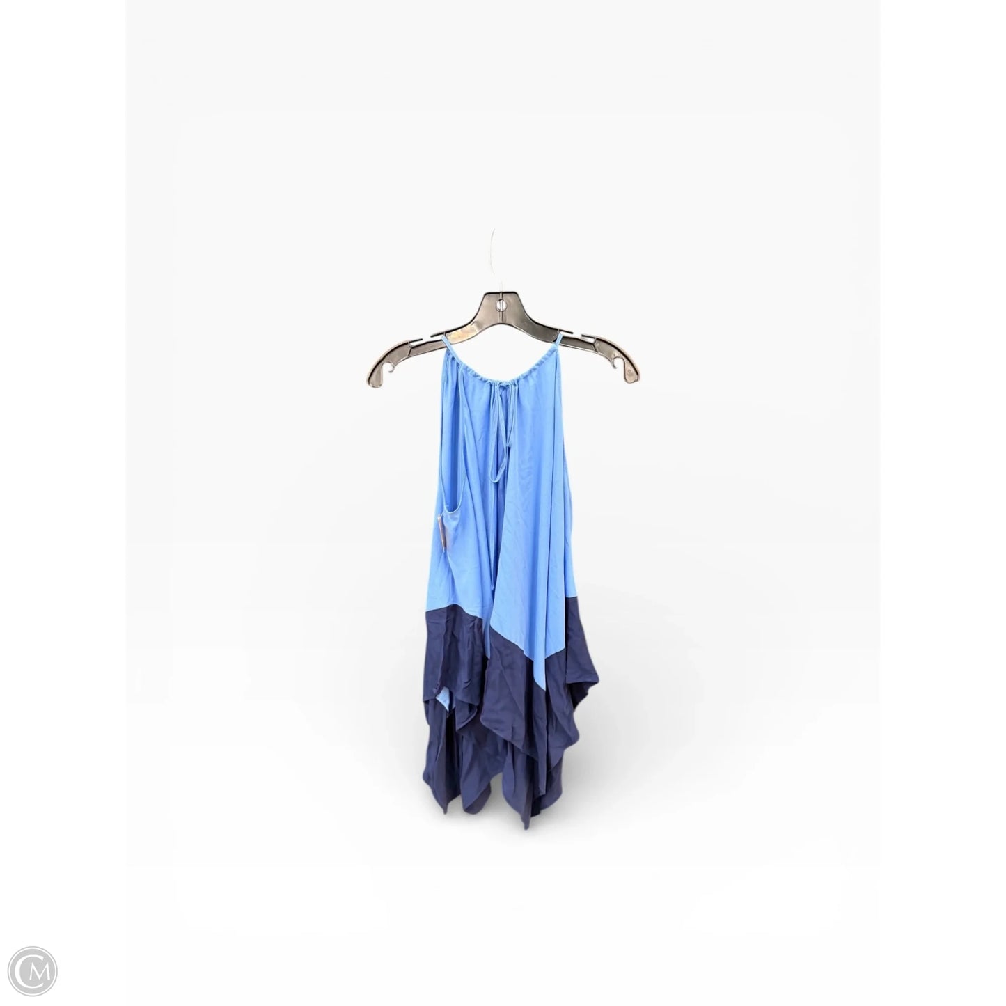 Tunic Designer By Halston In Blue, Size: M