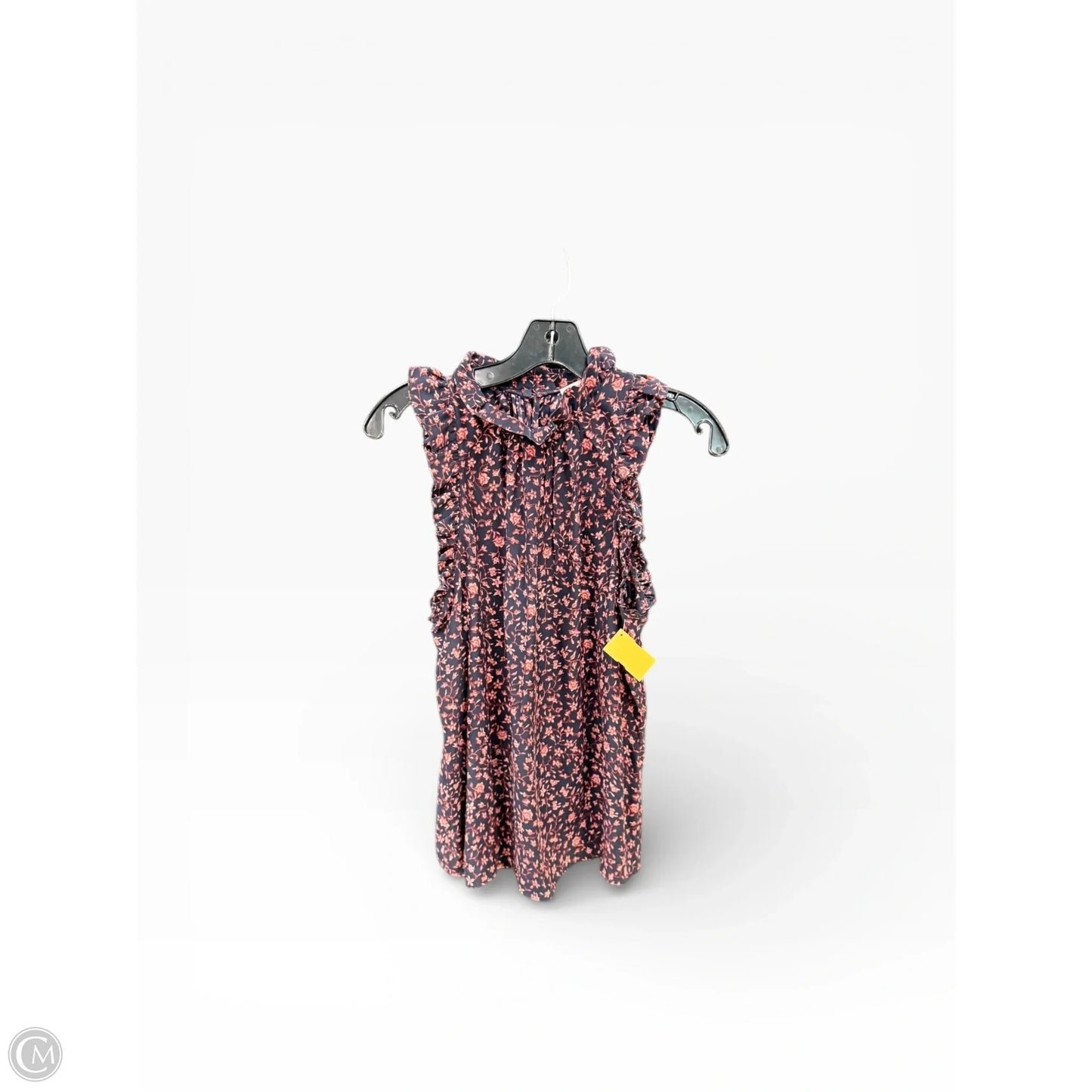 Top Sleeveless By Frame In Floral Print, Size: M