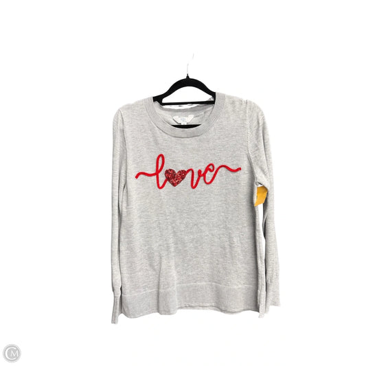Sweater By Time And Tru In Grey, Size: S