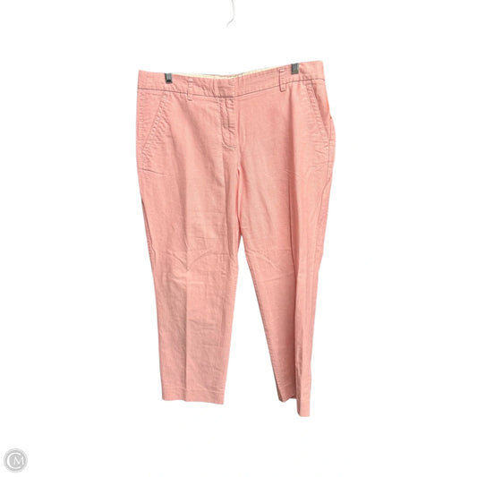 Pants Cropped By J. Crew In Pink, Size: 10