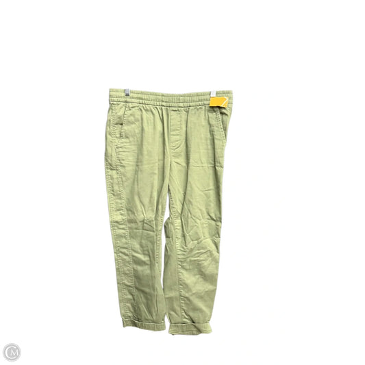 Pants Cropped By Gap In Green, Size: 8