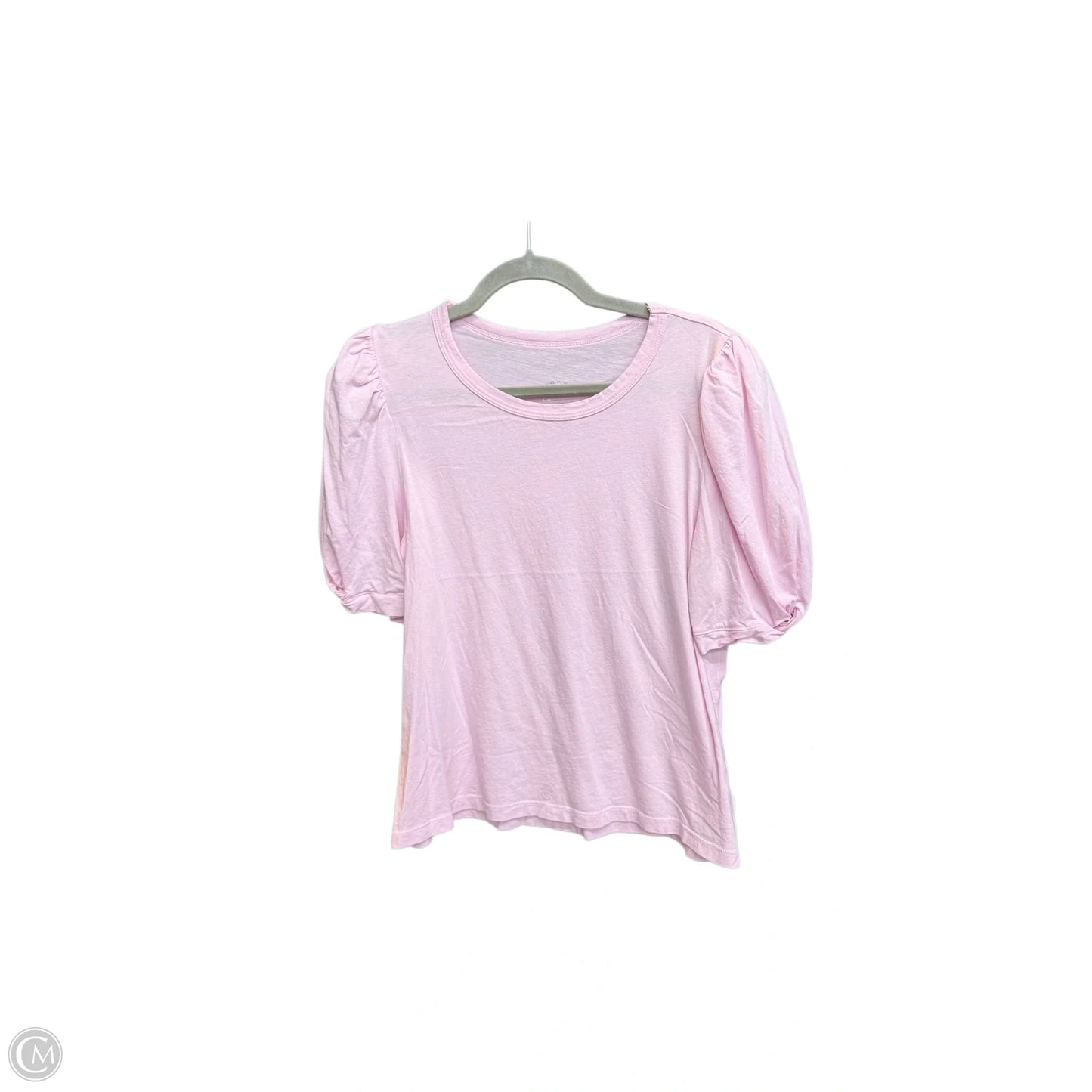 Top Short Sleeve By A New Day In Pink, Size: L