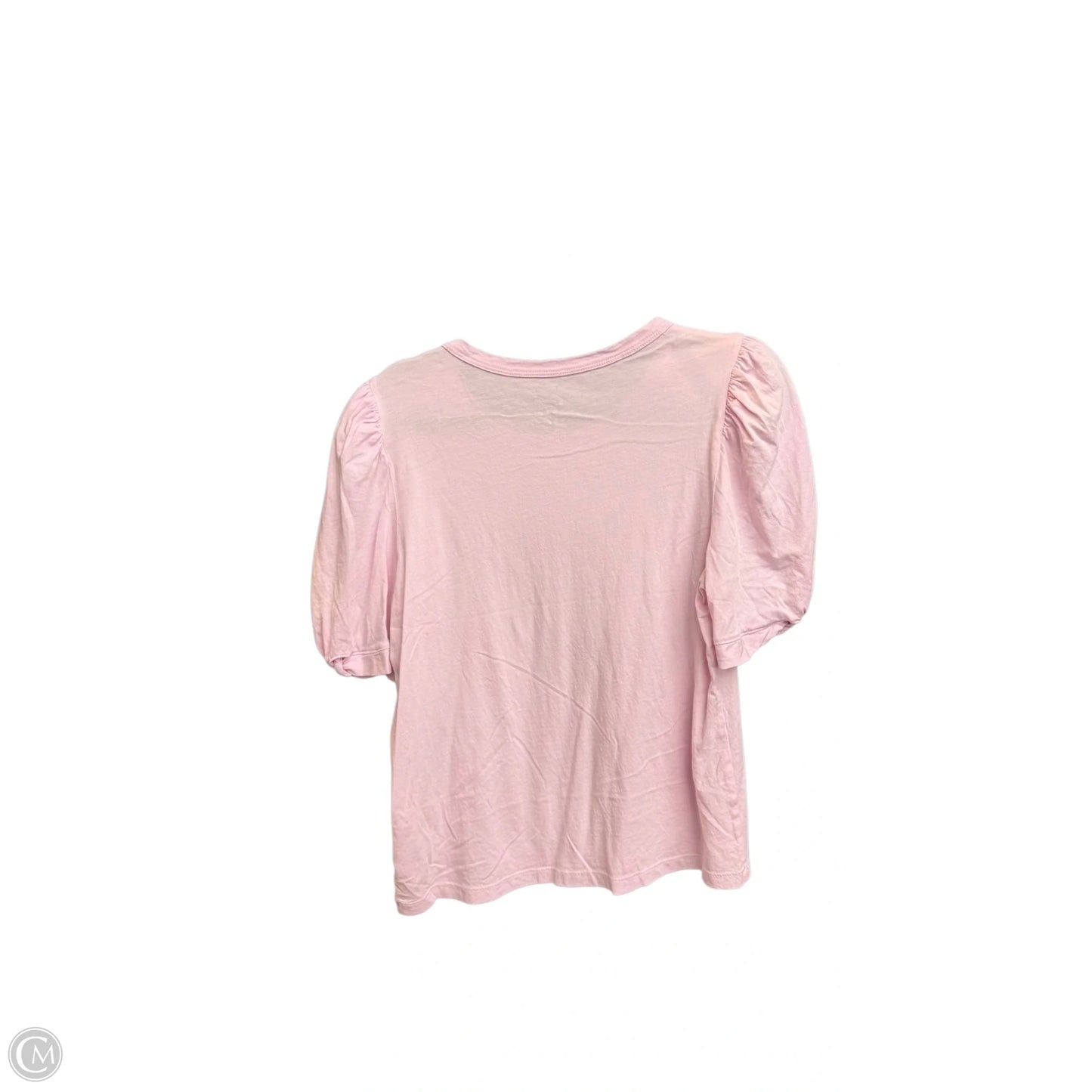Top Short Sleeve By A New Day In Pink, Size: L