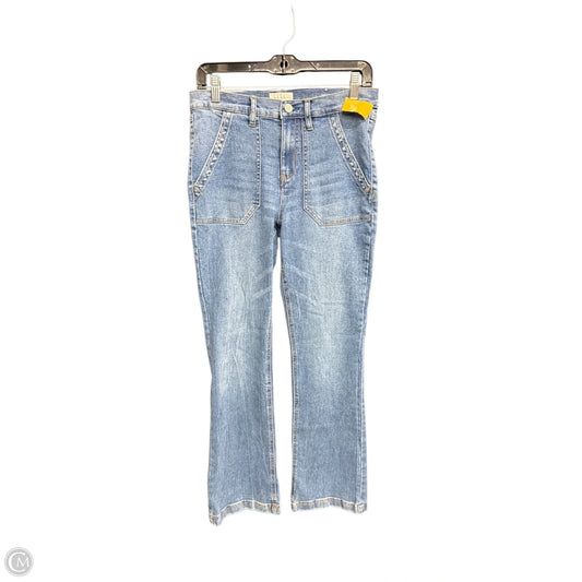 Jeans Boot Cut By Nicole Miller In Blue Denim, Size: 8