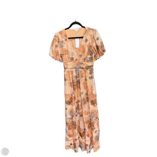 Dress Casual Maxi By Baltic Born In Floral Print, Size: L