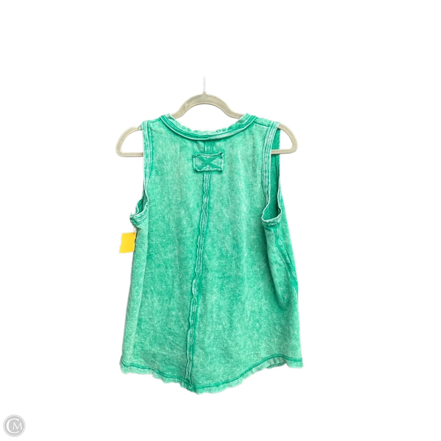 Top Sleeveless By Zenana In Green, Size: M