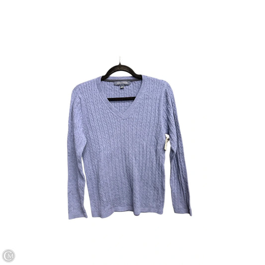 Top Long Sleeve By Tommy Hilfiger In Blue, Size: M