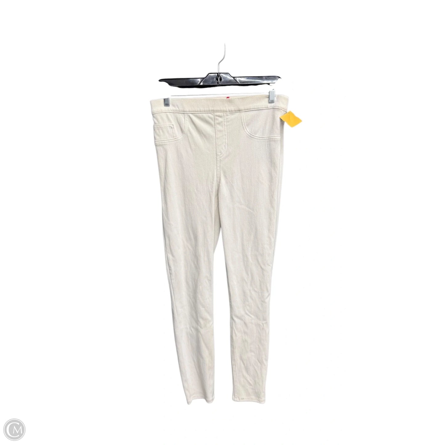 Jeans Skinny By Spanx In White, Size: 8